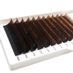 Black Brown Ombre Lashes Custom Lash Tray