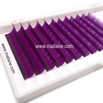 Purple Colored Affordable Eyelash Extensions